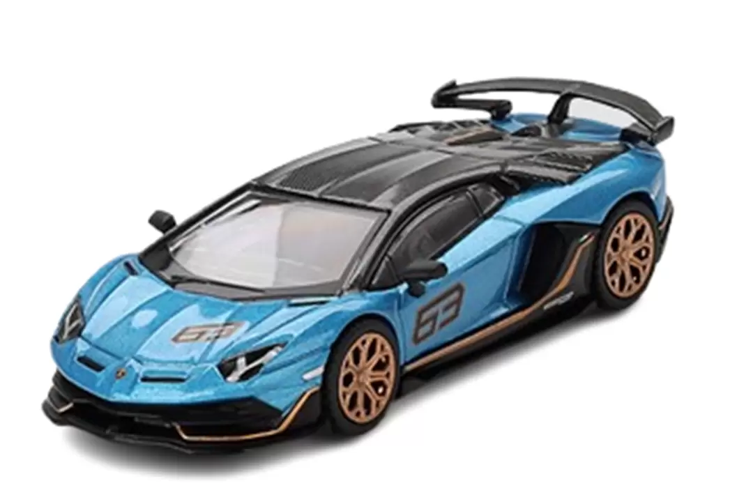 Lamborghini Aventador SVJ #63 Blu Aegir